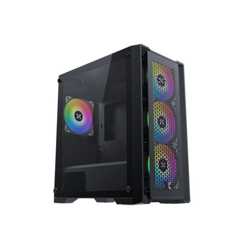 Xigmatek LUX M Mid Tower Case - Black - صندوق